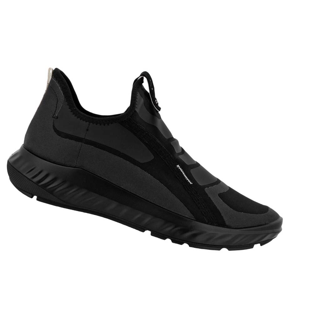 Ecco Ath-1fw Alpha Slip On Sneakers Dam Svarta | SE 202LIS